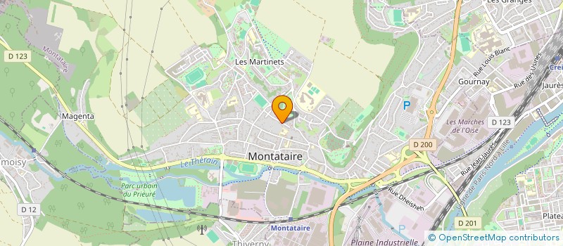 localisation de l'entreprise MAM CYBER IT  MONTATAIRE