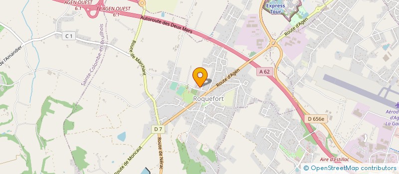 localisation de l'entreprise MAM D'AMOUR  ROQUEFORT