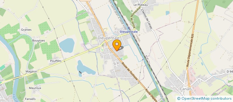 localisation de l'entreprise MAM DANSMAM'BULLE  DIEUPENTALE