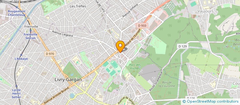 localisation de l'entreprise MAM DECORE  LIVRY-GARGAN