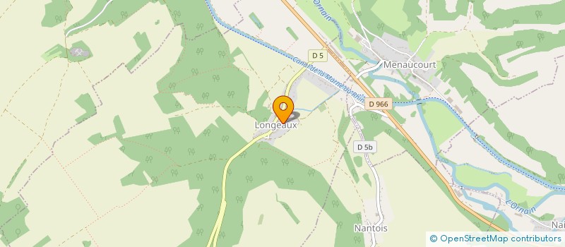 localisation de l'entreprise MAM DES 4 SAISONS à LONGEAUX