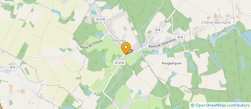 localisation de l'entreprise MAM DES CHOUPISSONS  PLEURE