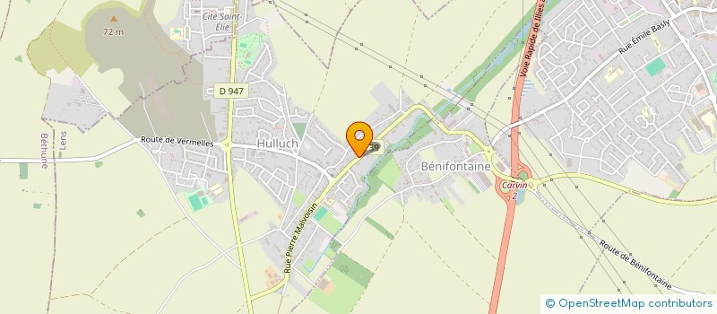 localisation de l'entreprise MAM DES CROUTCHOUS  HULLUCH