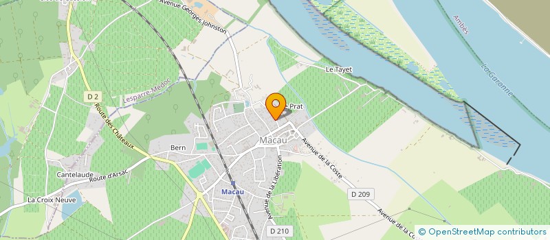 localisation de l'entreprise MAM DES LYS  MACAU