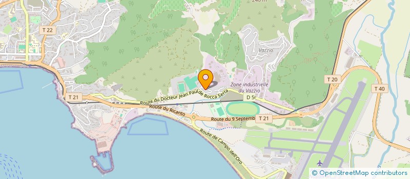 localisation de l'entreprise MAM DES P'TITS BOUTS à AJACCIO