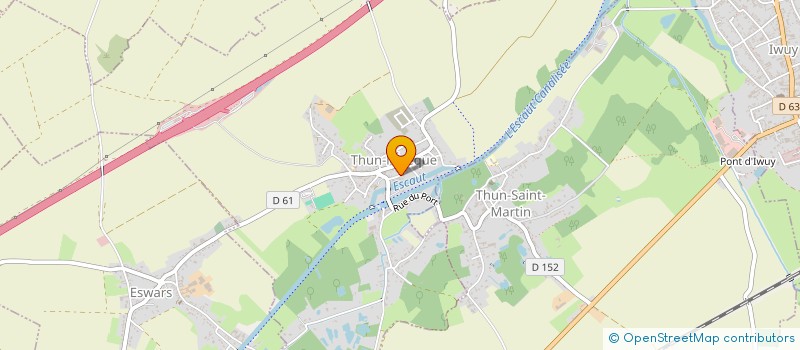 localisation de l'entreprise MAM DOUDOU ET PATOUILLE  THUN-L'EVEQUE