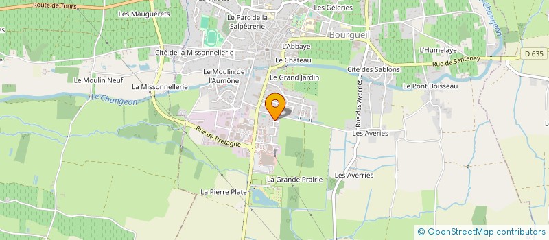 localisation de l'entreprise MAM DU COCON AU PAPILLON à BOURGUEIL