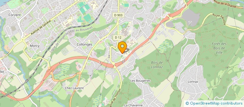 localisation de l'entreprise MAM DU MORILLON à THONON-LES-BAINS