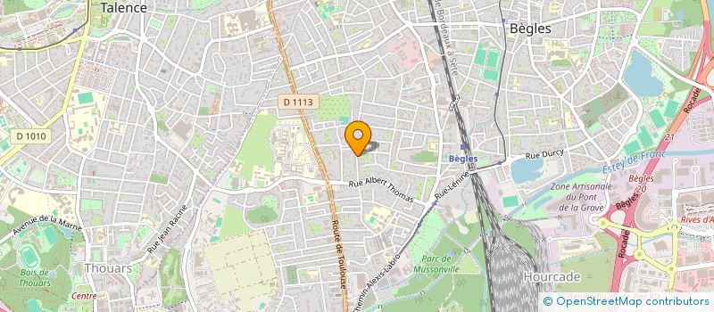 localisation de l'entreprise MAM'EN BONHEUR à BEGLES