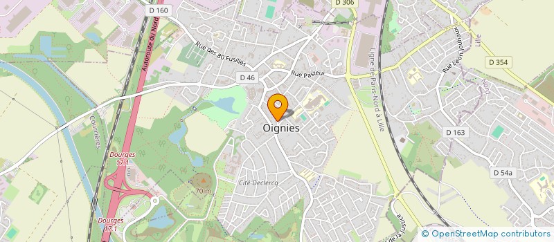 localisation de l'entreprise MAM EN COEUR DE OIGNIES à OIGNIES