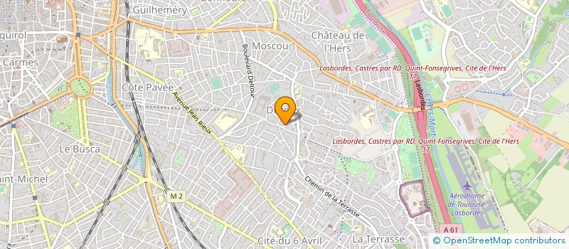 localisation de l'entreprise MAM EN DOUCEUR à TOULOUSE