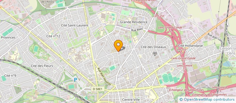 localisation de l'entreprise MAM'EN DOUCEUR  LENS