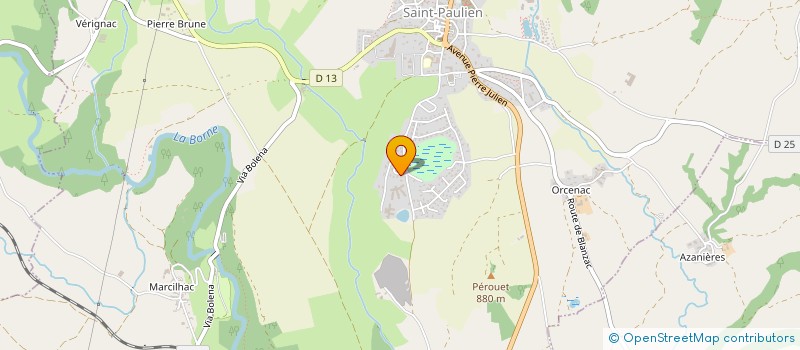 localisation de l'entreprise MAM EN ROUTE VERS L'AUTONOMIE à SAINT-PAULIEN