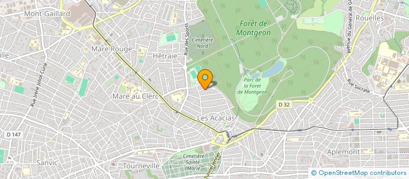 localisation de l'entreprise MAM'ENCHANTEE à LE HAVRE