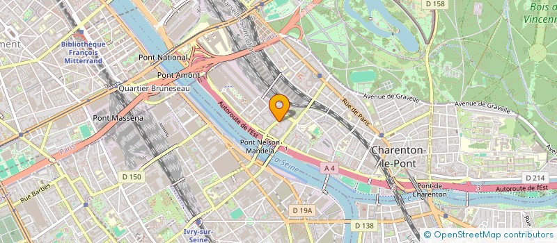 localisation de l'entreprise MAM ENSEIGNE  CHARENTON-LE-PONT