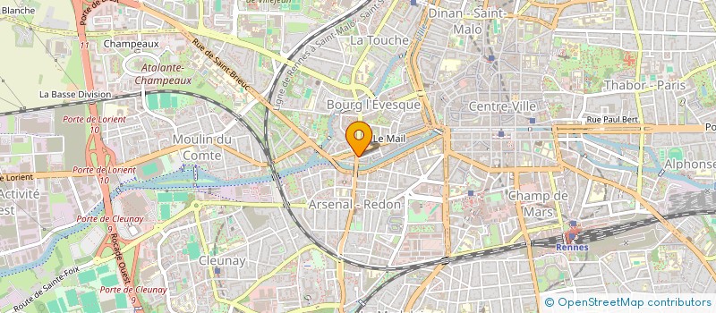 localisation de l'entreprise MAM EVENT à RENNES