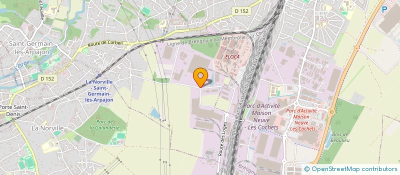 localisation de l'entreprise MAM FMG MECANIQUE à SAINT-GERMAIN-LES-ARPAJON