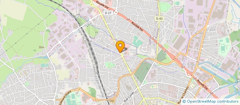 localisation de l'entreprise MAM'FOOD à ROANNE