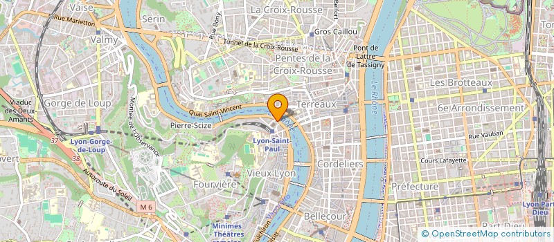 localisation de l'entreprise MAM FOOD à LYON