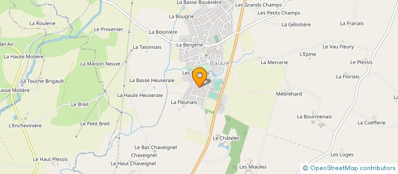 localisation de l'entreprise MAM-GLYCINES  BALAZE