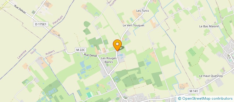 localisation de l'entreprise MAM GRIBOUILLE ET PAPOUILLE à FROMELLES