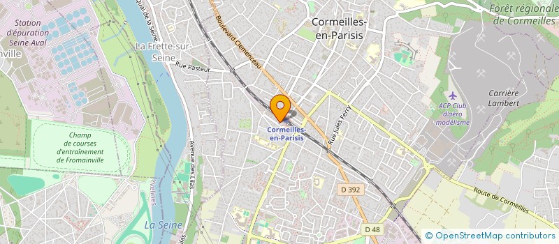 localisation de l'entreprise MAM HABITAT  CORMEILLES-EN-PARISIS