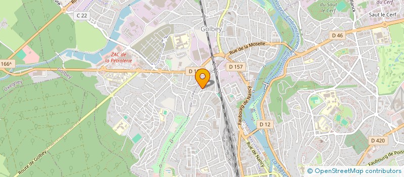 localisation de l'entreprise MAM HUCOCA à EPINAL