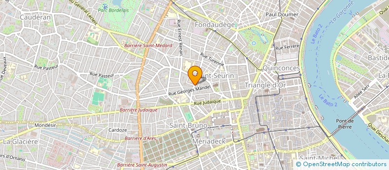 localisation de l'entreprise MAM IMMO  BORDEAUX