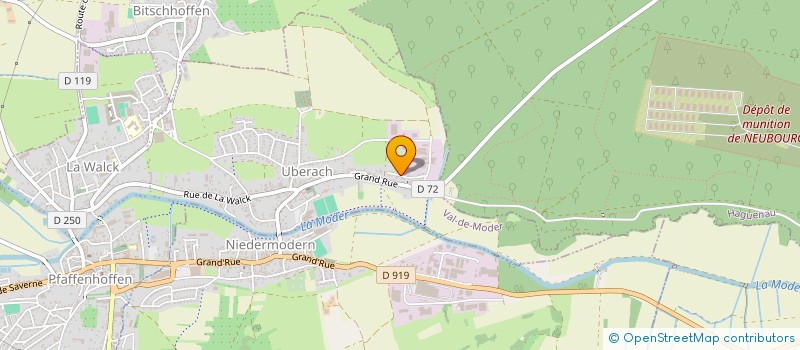 localisation de l'entreprise MAM L'ETINCELLE MAGIQUE  VAL-DE-MODER