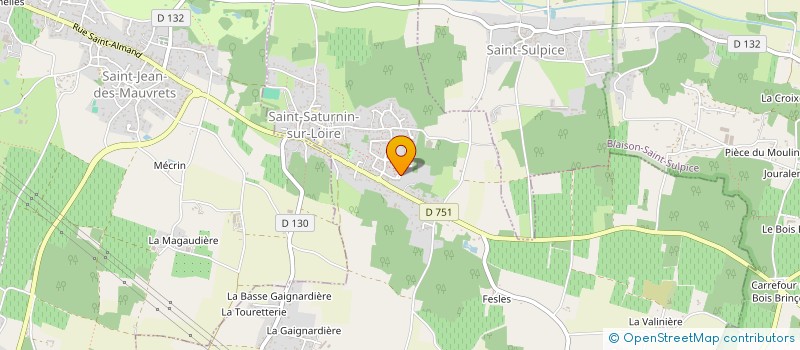 localisation de l'entreprise MAM L'ILE AUX SOURIRES à BRISSAC LOIRE AUBANCE
