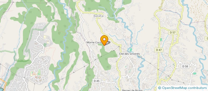 localisation de l'entreprise MAM LA CABANE DES BOUBOUMS  FORT-DE-FRANCE