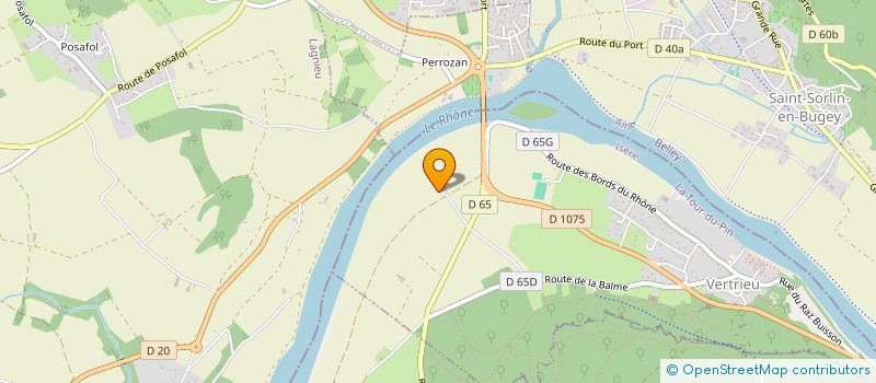 localisation de l'entreprise MAM LA CABANE DES EXPLORATEURS  VERTRIEU