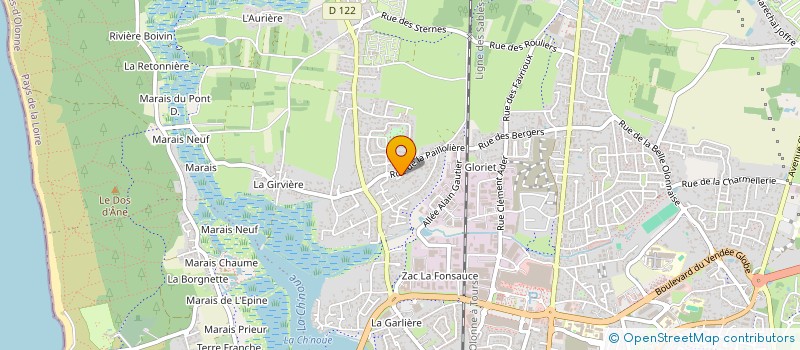 localisation de l'entreprise MAM LA FABRIQUE A MALICE à LES SABLES-D'OLONNE