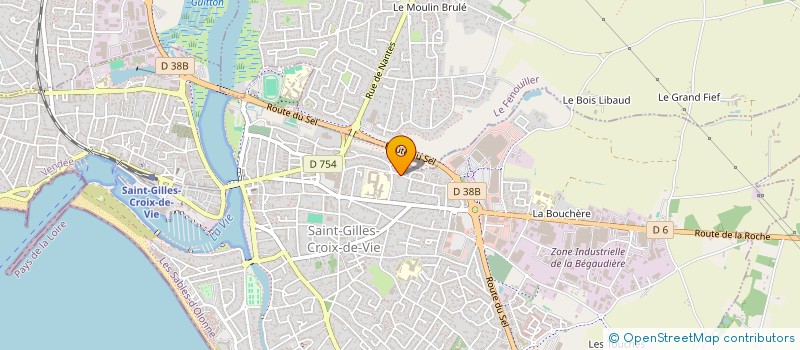 localisation de l'entreprise MAM LA MELODIE DES DOUDOUS à SAINT-GILLES-CROIX-DE-VIE