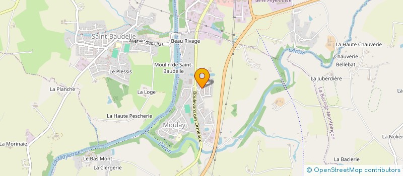 localisation de l'entreprise MAM - LA RONDE DES PETITES MAINS  MOULAY