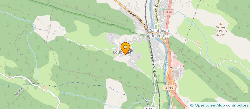 localisation de l'entreprise MAM LA RONDE DES POLISSONS à ST-PAUL-DE-JARRAT