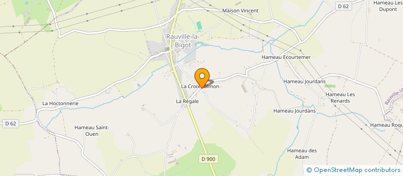 localisation de l'entreprise MAM LA TRIBU DES BAMBINS  RAUVILLE-LA-BIGOT