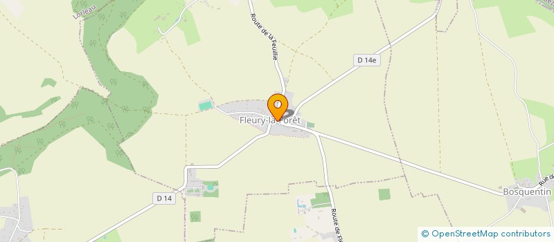 localisation de l'entreprise MAM LA TRIBU DES SOURIRES  LYONS-LA-FORET