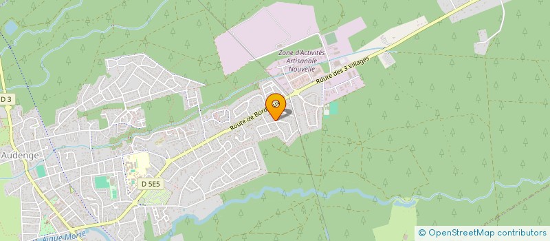 localisation de l'entreprise MAM LE BERCEAU D'ANGES  AUDENGE