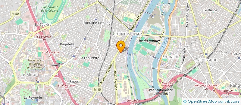 localisation de l'entreprise MAM LE CHEMIN DES 5 SENS... à TOULOUSE