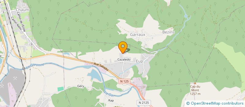 localisation de l'entreprise MAM LE JARDIN DES DECOUVERTES  CHAUM