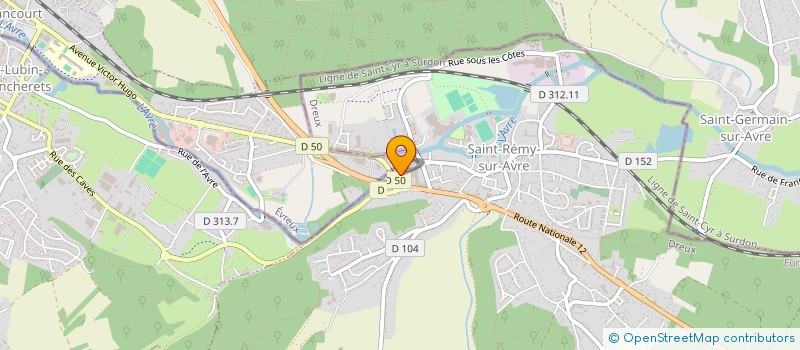 localisation de l'entreprise MAM LE JARDIN DES PETITS KOALAS à SAINT-REMY-SUR-AVRE
