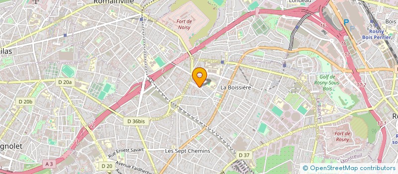 localisation de l'entreprise MAM LE NID D'ANGES à MONTREUIL