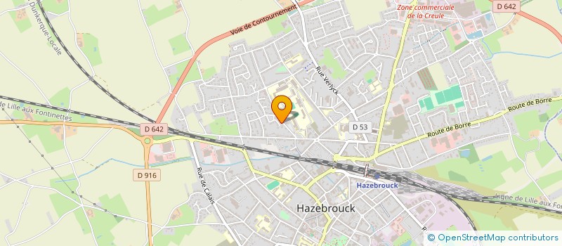 localisation de l'entreprise MAM LE NID DES TOUT PETITS  MORBECQUE