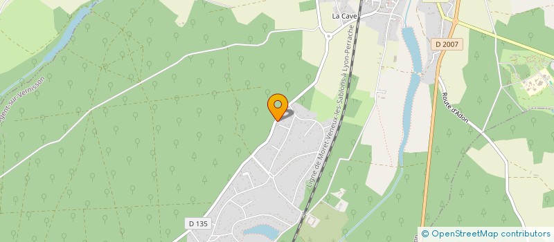 localisation de l'entreprise MAM LE PARADIS DES BOUT'CHOUX à NOGENT-SUR-VERNISSON