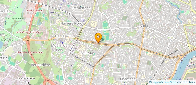 localisation de l'entreprise MAM LE PETIT NID  NANTES