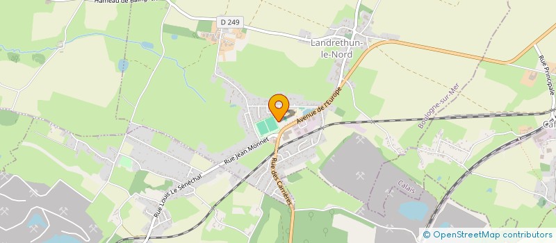 localisation de l'entreprise MAM LE PETIT TRAIN DU BONHEUR  LANDRETHUN-LE-NORD