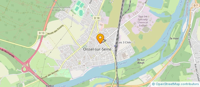 localisation de l'entreprise MAM LE ROYAUME DES BOUT'CHOUX  OISSEL