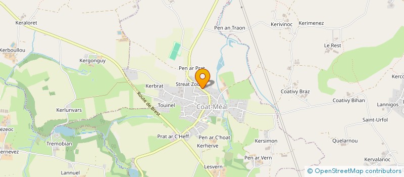 localisation de l'entreprise MAM LE TIPI DES TOUPETI  COAT-MEAL