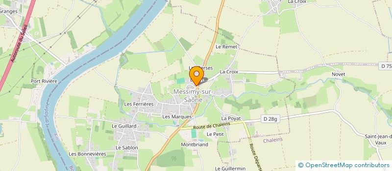 localisation de l'entreprise MAM LES 3 OURSONS à MESSIMY-SUR-SAONE